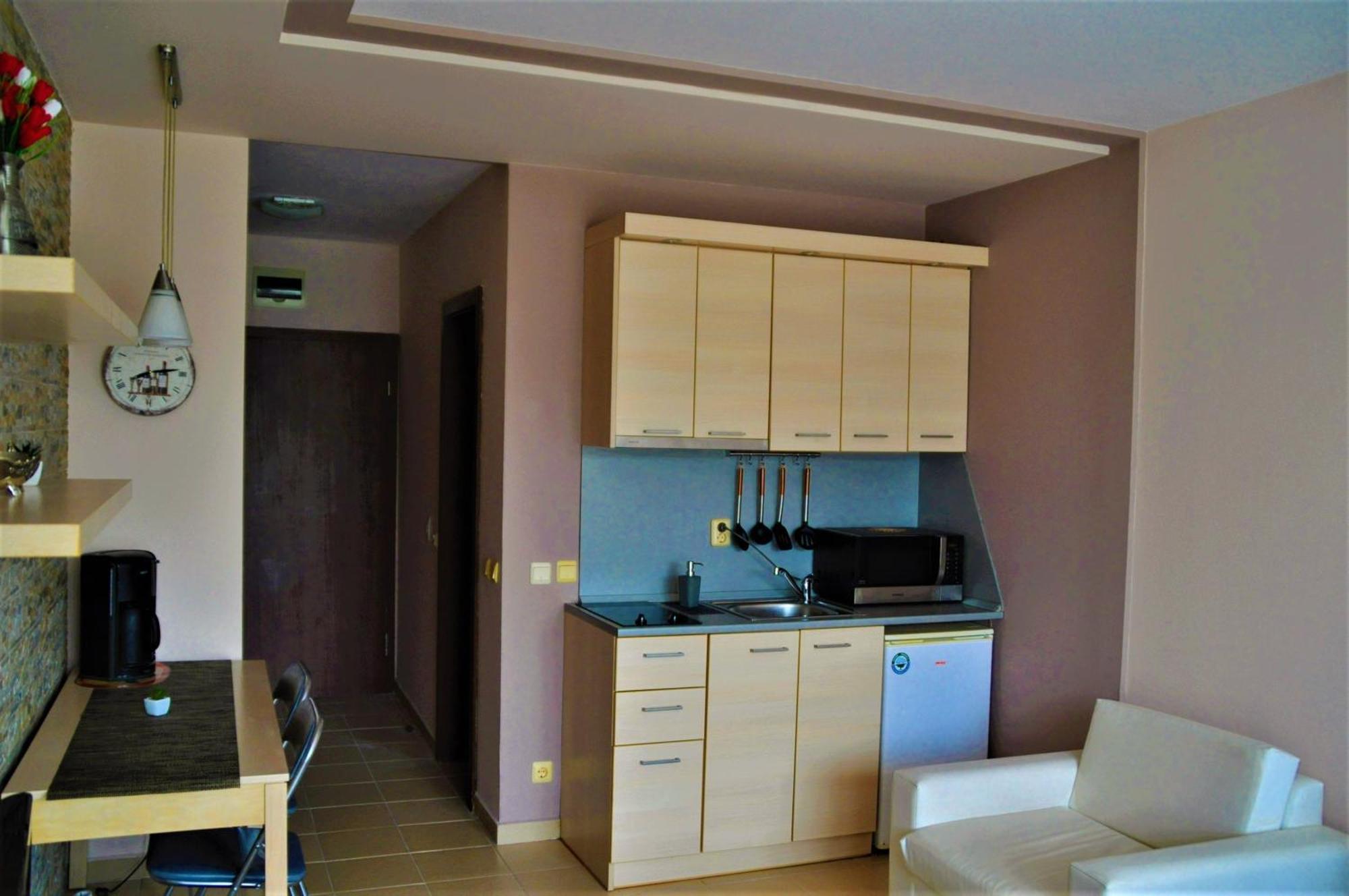 Private Studio In "Green Life Beach Resort Sozopol" Экстерьер фото